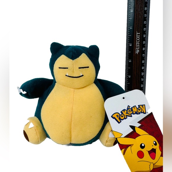 Snorlax Pokémon Stuffed Plush Toy Nintendo 6-Inch - Picture 4 of 4